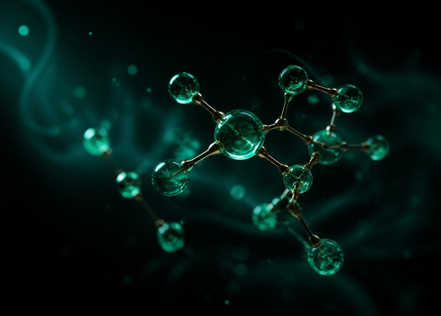Estrutura molecular de um ativo injetável