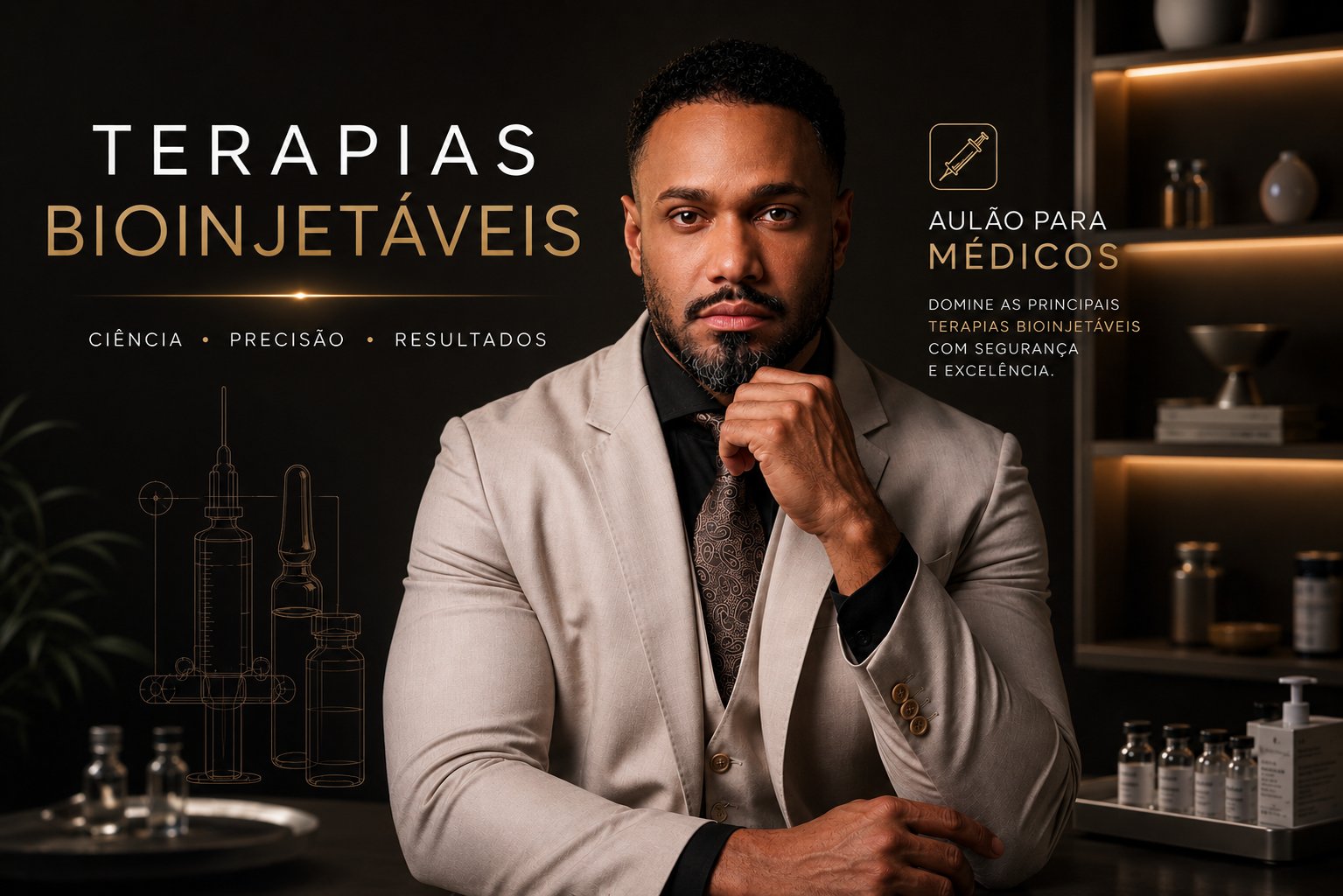 Dr. Nordman, aulão de terapias bioinjetáveis regenerativas para médicos